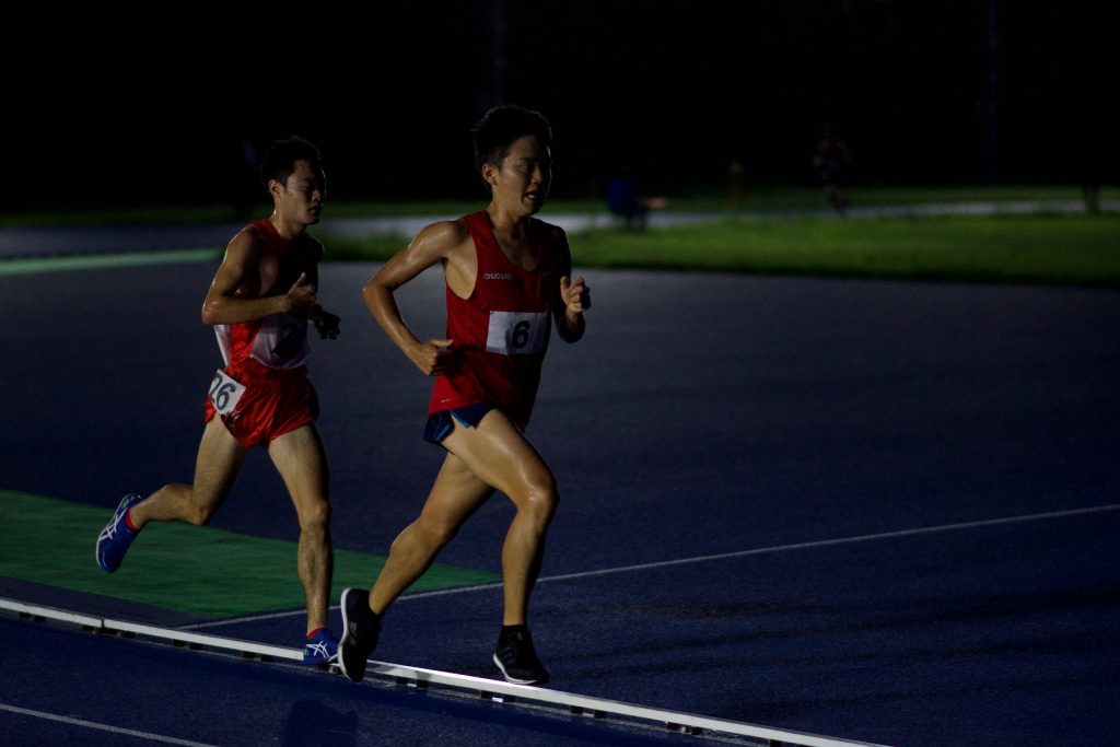 2018-09-22 国士大記録会 10000m 1組 00:30:54.18